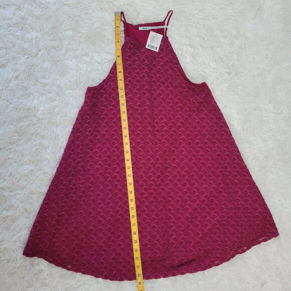 NWT Kimchi Blue Raspberry Lace Dress - Size Small - Picture 6 of 11